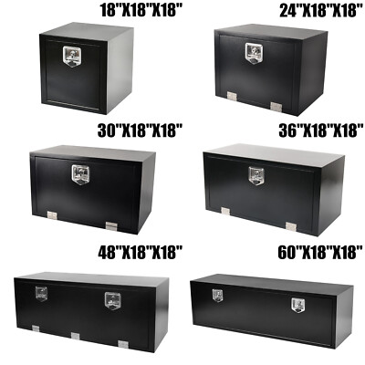#ad 18quot; 24quot; 30quot; 36quot; 48quot; 60quot; L x18quot; W x18quot; H Steel Underbody Truck Trailer Tool Box $159.99