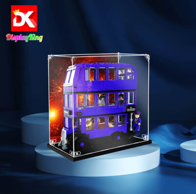 Vitrinenkönig - Vitrine mit Schraube für Lego Harry Potter The Knight Bus 75957