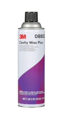 18 oz 3M Cavity Wax Plus 08852 Protective Coating for Internal Auto Body Panels