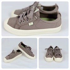 Cariuma OCA Low Mystic Grey Canvas Sneakers Unisex US 6.5 Womens/Mens 3.5