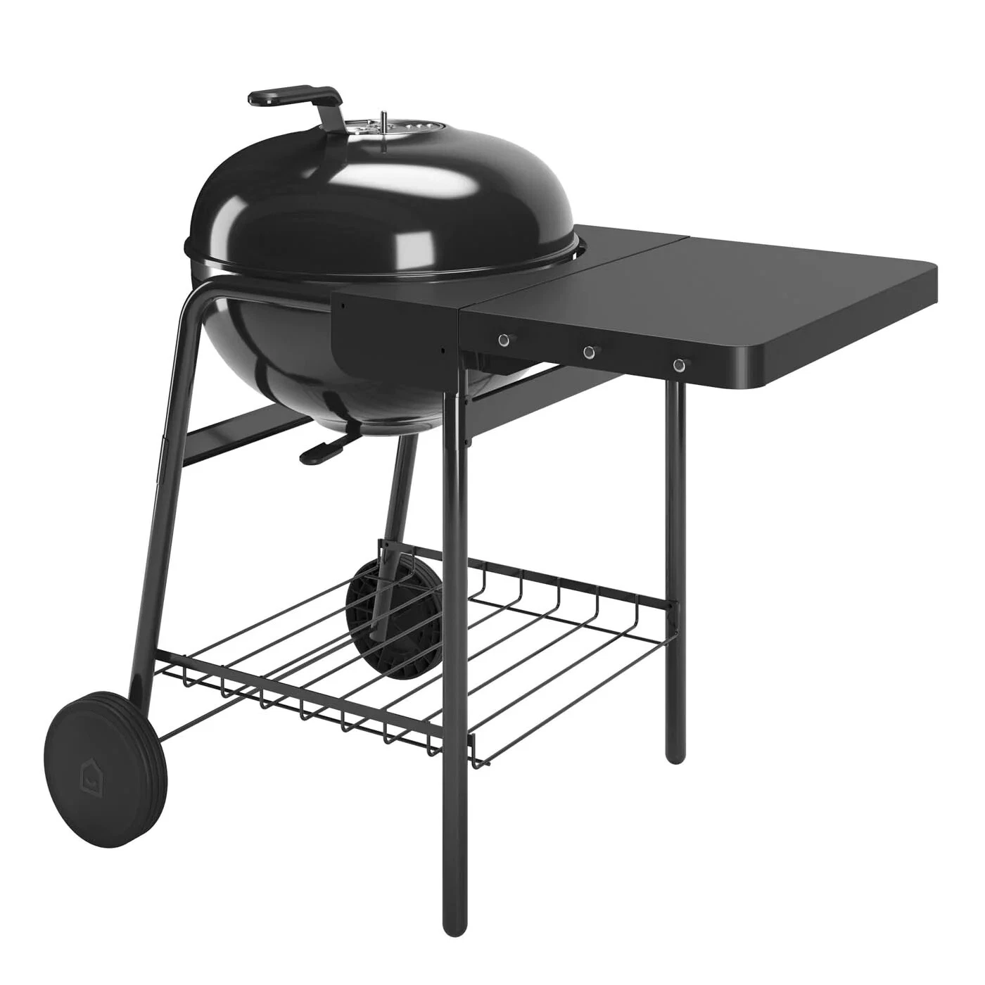 BBQ Charcoal Barbecue Grill with Table
