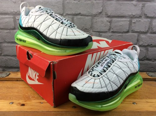 NIKE UK 4 EU 36.5 MX-720-818 WHITE GREEN BLUE TRAINERS CHILDRENS LADIES  RRP£160C | eBay