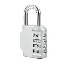 4 Digit Combination Padlock Heavy Duty Outdoor Lock Gym Travel Luggage Locker