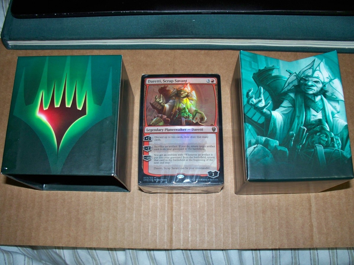 MTG Magic Built from Scratch Commander Anthology Sealed Deck Box Ruby  Medallion