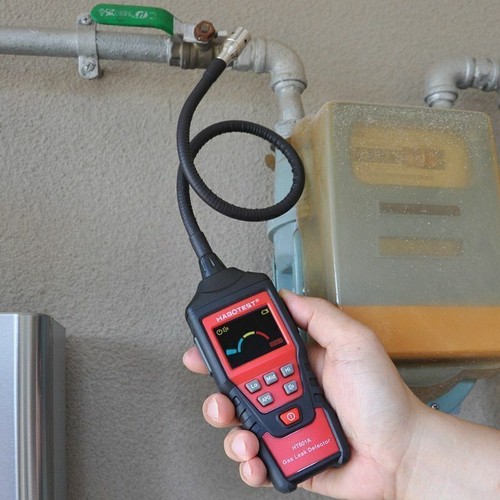 Gaslecksuchgerät Gasdetektor Gasmessgerät Erdgasdetektor brennbare Gastester NEU - Bild 11 von 20