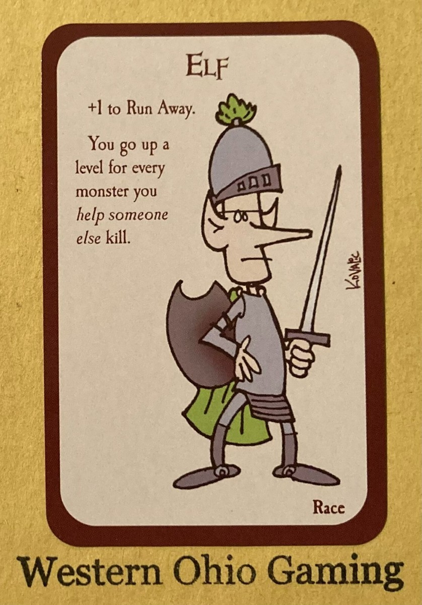 Munchkin Elf Card USED Steve Jackson Games | eBay