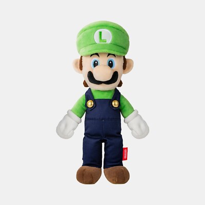 Super Mario Bros Luigi Plush Toy Nintendo TOKYO Handled Products