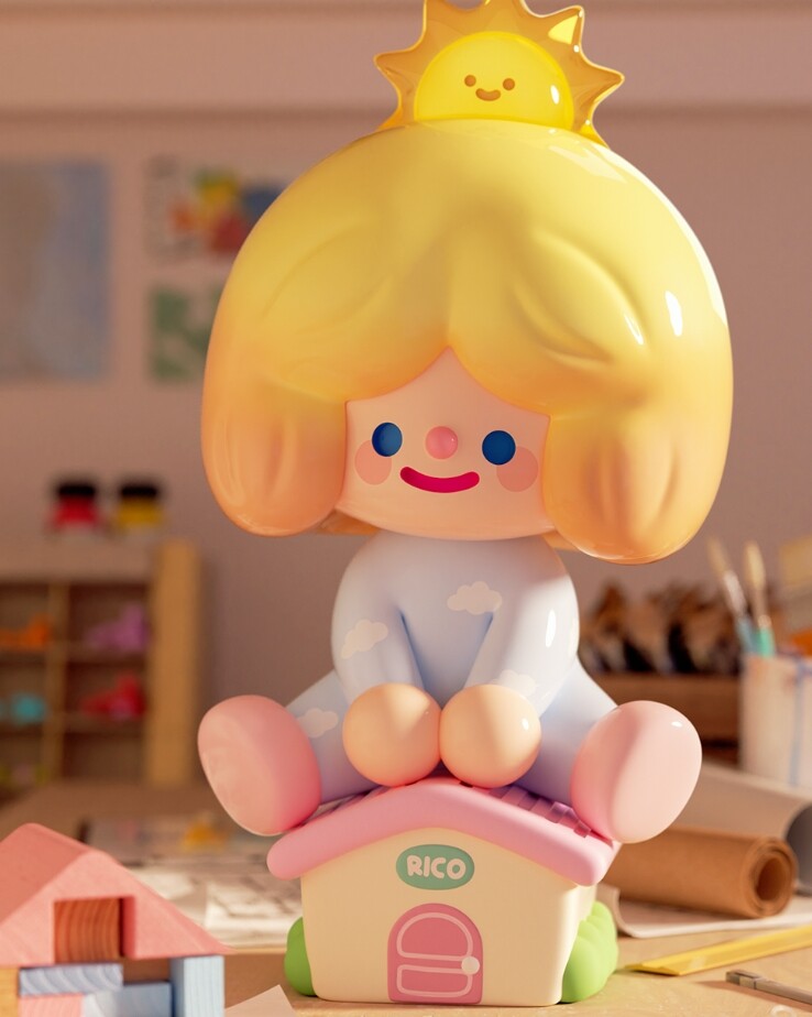 その他 F.UN rico F.UN RiCO Happy Room Tour Series Blind Box Confirmed Figure