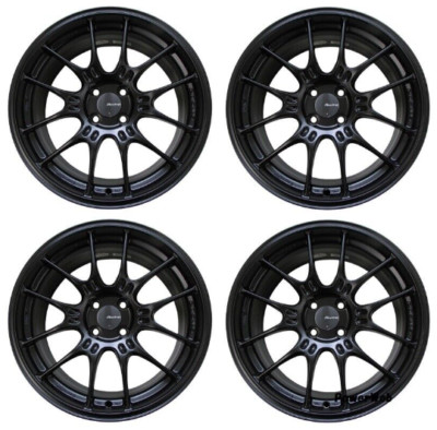 ENKEI GENUINE OEM 17x8.5 +43 4x100 MBK [4 rims wheels ] JDM