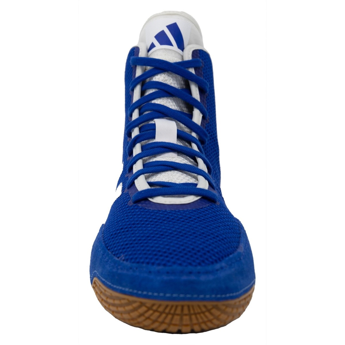 Adidas Tech Fall 2.0 Boxing Shoes Blue Mens 11 IF9924 High Top Wrestling Train Adidas | Tech Fall 2.0 | Blue/White Wrestling Shoes | Brand  main image 3