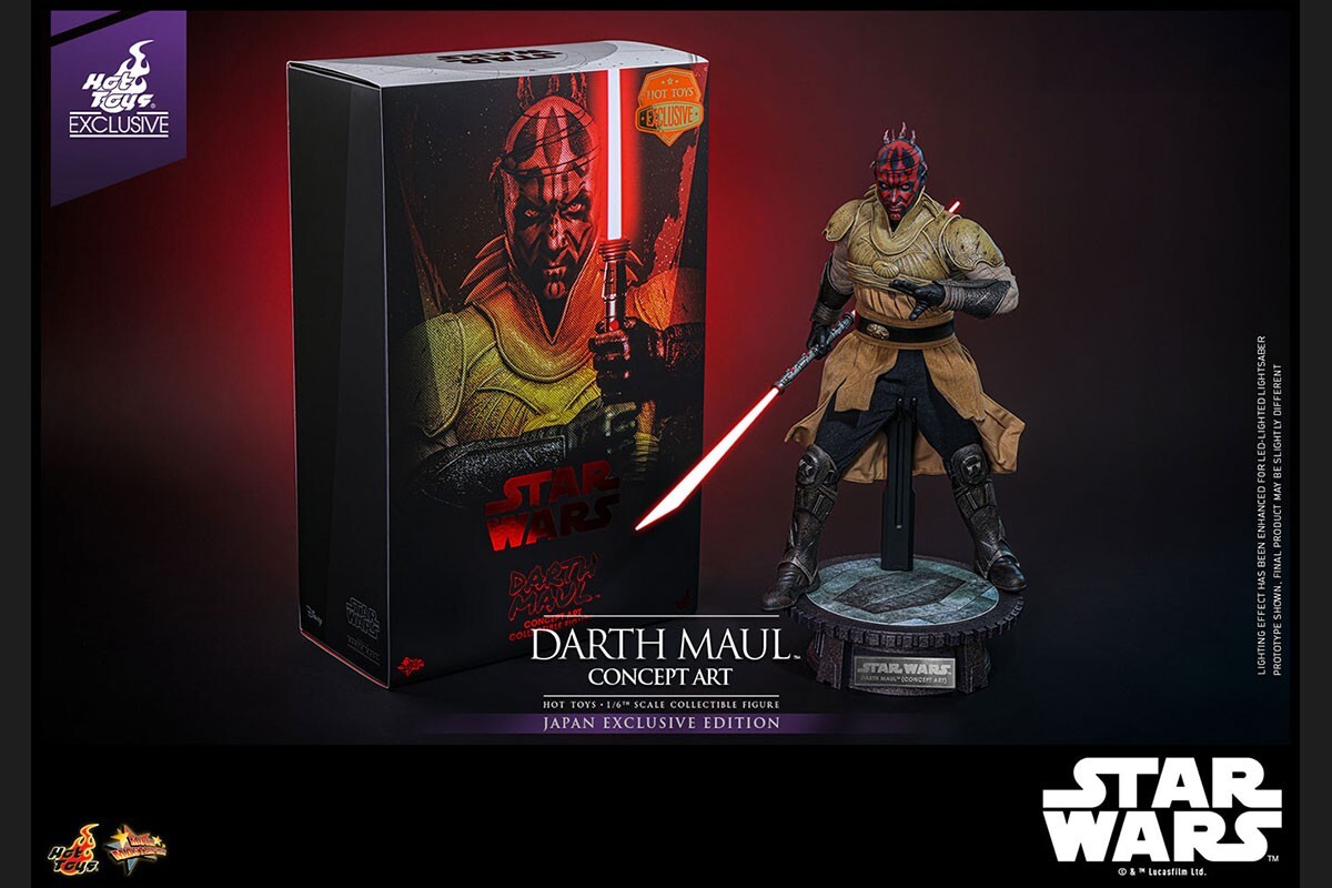 Hottoys Movie Masterpiece Star Wars 1/6 Scale Figure Darth Maul