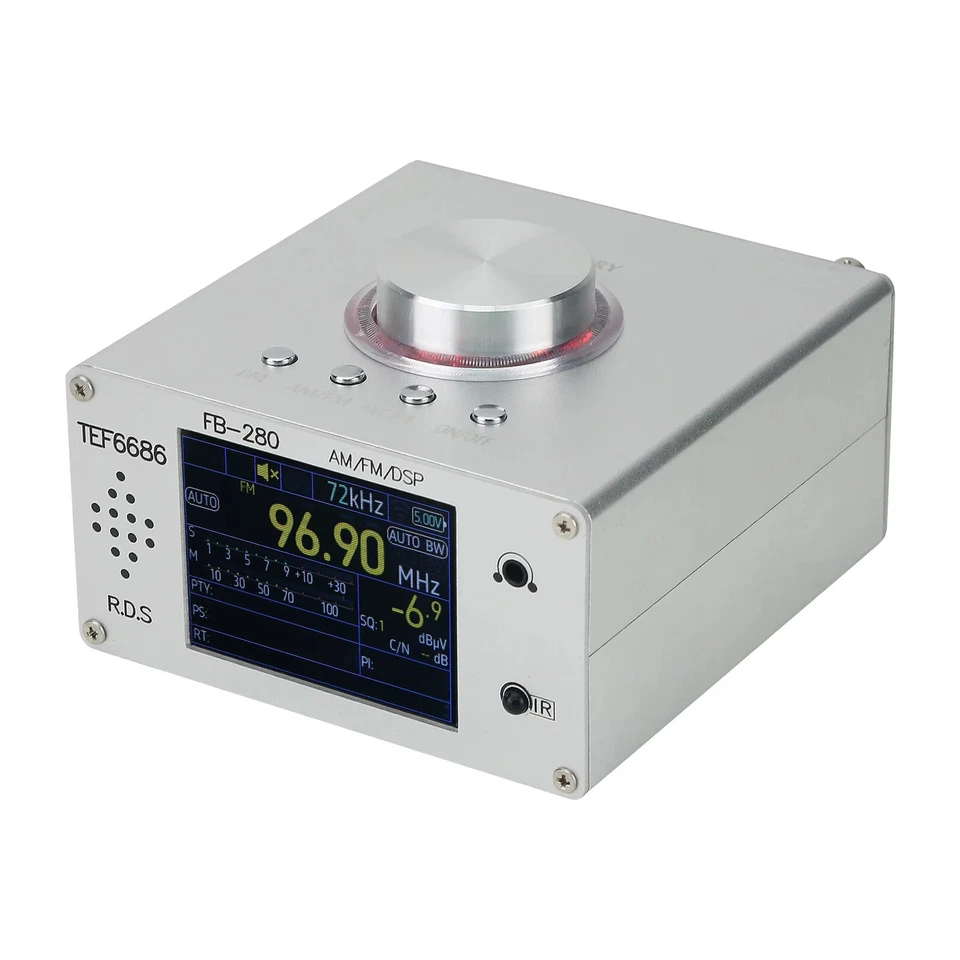 Desktop Digital Radio TEF6686 Opensource Full Band Receiver DSP RDS AM FM Radio - Image 4 of 4