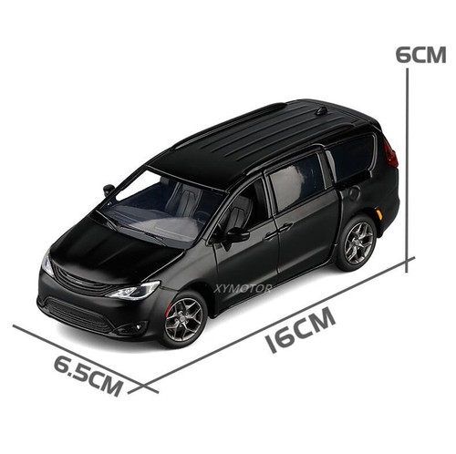 Chrysler PACIFICA mpv Diecast MODEL CAR Toys kids Gifts Black/White/Red 1/32 JKM - Picture 3 of 12