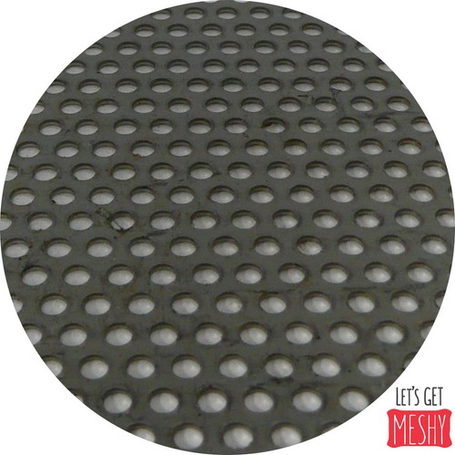 Stainless Steel 304 Perforated Sheet 2m x 1m 1mm thick R3 T5 BIN 109