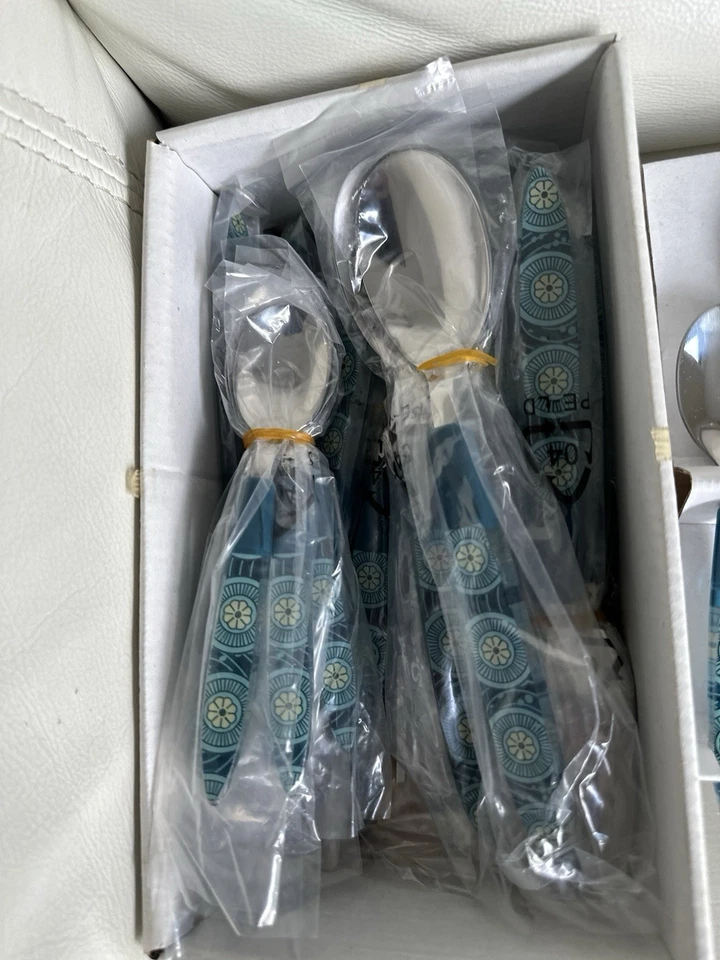 Ikea „ Busig „ Besteck.Design Preutz/Jessen 24 Teile,Kult,Psychedelisch,rar,neu! - Bild 4 von 4