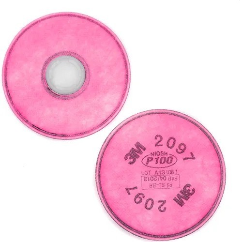 3M? Filtro Antiparticolato 2097/07184 (AAD), P100 Protezione Respiratoria, 2/PK - Foto 3 di 4