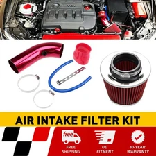Cold Air Intake Filter Induction Kit Pipe Power Flow Hose System Car Auto US