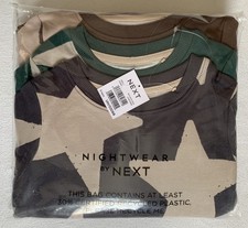 BNWT Boys 3pk Star Pyjama Set Nightwear Tops Trousers 2-3 years NEXT