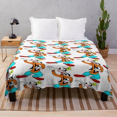 Disney Goofy Happy Fleece Blanket Studio Gift For Friends#4
