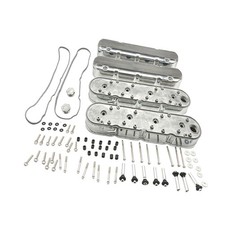 Aluminum Finned Valve Covers Ls1 Ls2 Ls3 Ls7 5.7 6.0 6.2 Lsx Polished Jm8082-2p