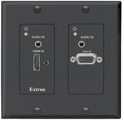 Extron DTP T UWP 4K 332 D HDMI VGA Transmitter 100m Schwarz 60-1755-52
