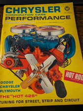 Chrysler Performance Handbook Hot Rod Editors Hot 426 1962 Chrysler Performance Handbook Hot Rod Editors Hot 426 1962