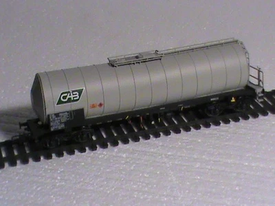 wagon citerne HO JOUEF/CITERNE A BOGIES /CAIB GRIS SNCF/ OCCASION - Photo 1/4