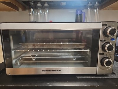 Hamilton Beach Stainless Steel Countertop Toaster Oven