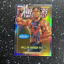 2024 Marvel Masterpieces 92 Platinum Variant Covers Rainbow 93 Wonder Man