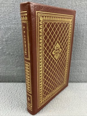 100 SELECTED POEMS BY E. E. CUMMINGS 1999 Easton Press Collector's Edition Mini