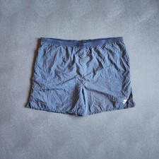 Vintage 90's Nike Navy Drawstring Nylon Swim Shorts Large