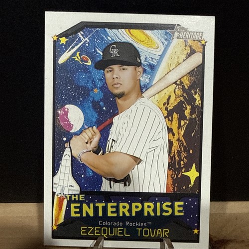 Ezequiel Tovar #TE-ET 2026 Topps Heritage The Enterprise card