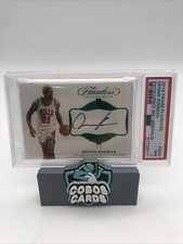 2016 Flawless Dennis Rodman Emerald Excellence Signatures Auto /5 PSA 7