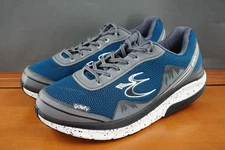 Gravity Defyer Gdefy Shoes Mens Size 14 Blue Gray Mesh Walking Athletic Comfort