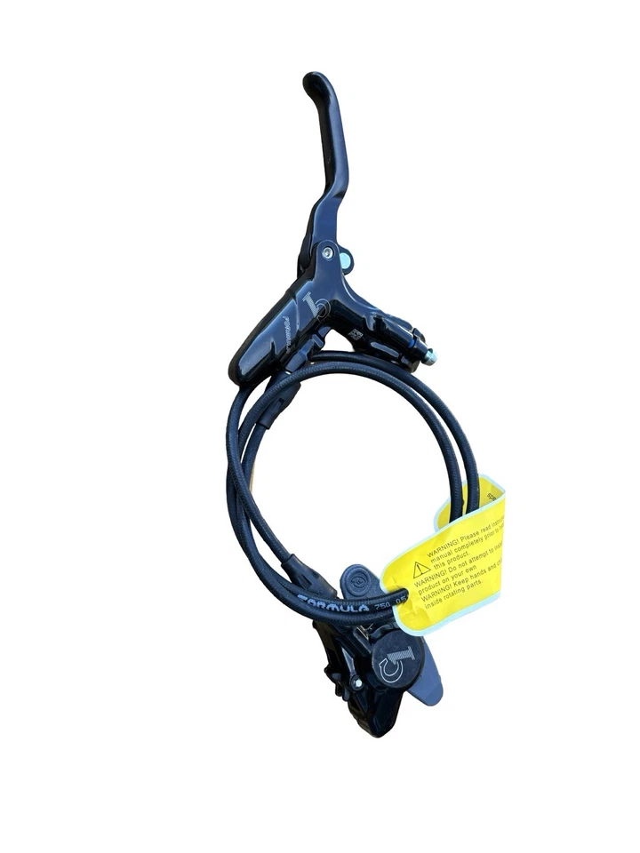 Freno de disco delantero italiano Formula C1 NOS RETRO 2 pistones negro Foto 2 de 4