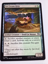 Magic The Gathering:Teenage Mutant Ninja Turtles:Ice Cream Kitty-C #0150