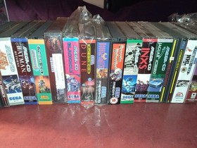 RARE EURO ORIGINAL SEGA CD MEGACD GAMES COLLECTION WITH OBI SPINE CARDS PAL LOT