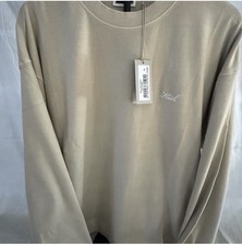 Kith Crystal Wash Interlock Vintage Crewneck Sweatshirt XL