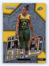 2023 Panini Prizm JEWELL LOYD Get Hyped! Insert #1 Storm