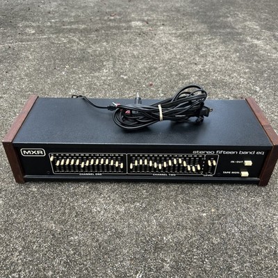 MXR TEN BAND EQ イコライザー 【公式通販】 MXR dual fifteen band EQ