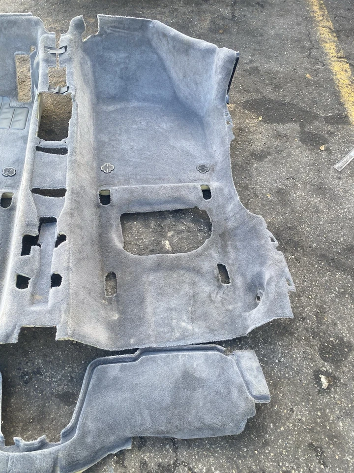 Juego de alfombras delanteras + traseras gris piedra OEM Porsche 987 Cayman Boxster 2006-12 Foto 3 de 4