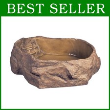 Natural Rock Water Bowl for Reptiles, X-Large