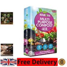 Versatile 40L Compost for Indoor & Outdoor Plants | Ideal Potting Solution 0.45 per litre