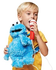 Karaoke Plush Sesame Street Toys Cookie Monster Plush Toy - Adjustable Carr...