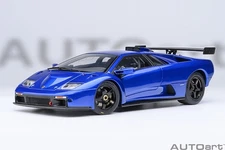 Lamborghini Diablo GTR Monterey Blue in 1:18 scale 79135 by AUTOart