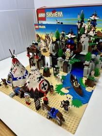 LEGO Western: Rapid River Village (6766) W/BOX + INST 100% COMPLETE + BONUS