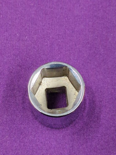 FACOM 1/4" DRIVE 6 POINT 13mm Shallow Socket OGV R13 - Picture 3 of 6