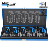 Gewinde Reparatur Satz 131-Tlg Bohrer Helicoil M5-M12 Auto Motor Werkzeug