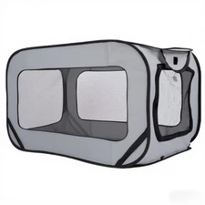 Foldable Dog Kennel 36" - Portable Waterproof Crate for Large Dogs & Travel