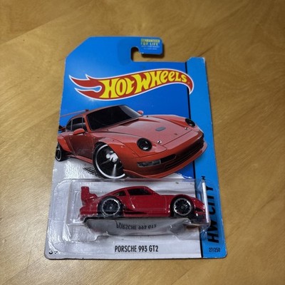 2014 Hot Wheels HW City Night Burnerz Porsche 993 GT2 red rot 